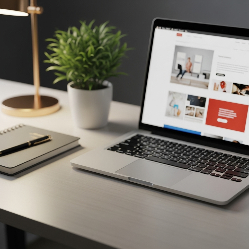 Professional website design for brand cohesion